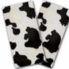 Cowhide Cornhole Wraps - Set Of 2