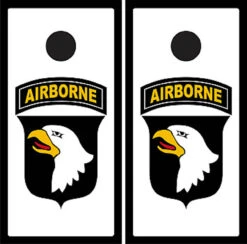 101st Airborne Cornhole Wraps - Set Of 2