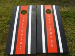 Personalized Striped Cornhole Set With Bags -Best Toy Shop 105 personal 11530.1611438976
