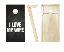 I Love My Spouse Cornhole Set With Bags 7 I Love My Spouse Cornhole Set With Bags -Best Toy Shop 107 ILoveMySpouse2 info 53794.1695843135