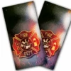 Fire Badge Cornhole Wraps - Set Of 2 2 Fire Badge Cornhole Wraps - Set Of 2 -Best Toy Shop 107 FireBadge wrap product img 09325.1483843220