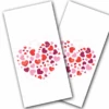 Heart Wedding Cornhole Wraps - Set Of 2 -Best Toy Shop 107 HeartHeart wrap product img 35257.1483843684