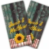 Sunflower Couple Cornhole Wraps - Set Of 2 2 Sunflower Couple Cornhole Wraps - Set Of 2 -Best Toy Shop 107 SunflowerCouple wrap product img 24041.1483907619