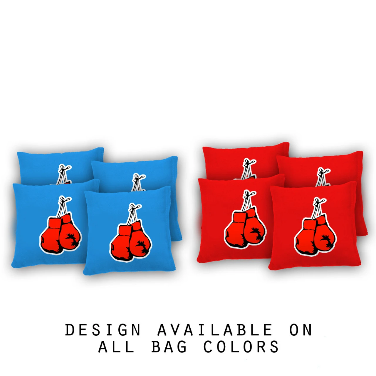 Boxing Cornhole Bags - Set Of 8 3 Boxing Cornhole Bags - Set Of 8