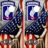 173rd Airborne American Flag Cornhole Wraps - Set Of 2 2 173rd Airborne American Flag Cornhole Wraps - Set Of 2 -Best Toy Shop 173rd Airborne and Jump Wings Hand Pulling Flag 70673.1693852131
