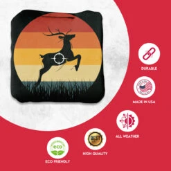 Deer In Scope Professional Cornhole Bags - Set Of 8 -Best Toy Shop 1 50189.1707355198