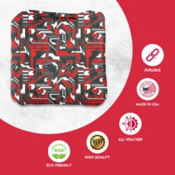 Blue Red Tech Fusion Professional Cornhole Bags - Set Of 8 -Best Toy Shop 1 60010.1707196449