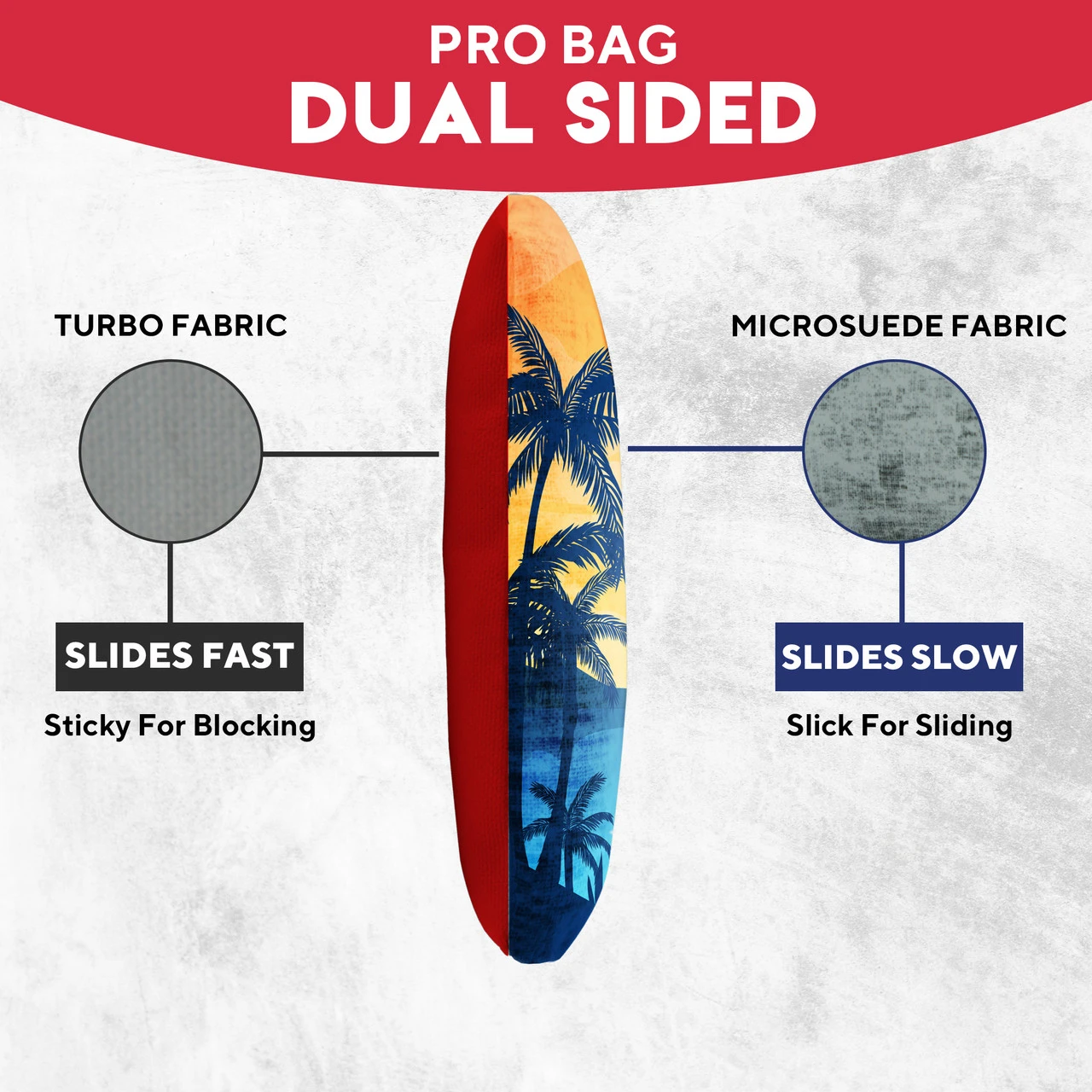 River Palms Professional Cornhole Bags - Set Of 8 5 River Palms Professional Cornhole Bags - Set Of 8 - Image 3