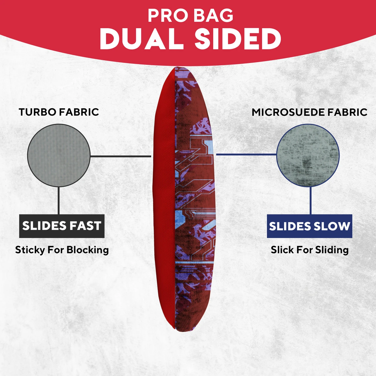 Green Purple Tech Fusion Professional Cornhole Bags - Set Of 8 5 Green Purple Tech Fusion Professional Cornhole Bags - Set Of 8 - Image 3