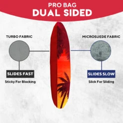 Red Blue Palm Sky Professional Cornhole Bags - Set Of 8 -Best Toy Shop 2 31934.1708185490