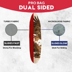 Blue Gold Eagle Professional Cornhole Bags - Set Of 8 -Best Toy Shop 2 32733.1707442291