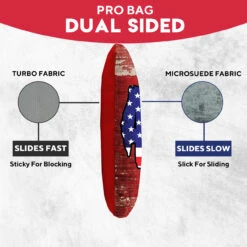 American Blue And Red Professional Cornhole Bags - Set Of 8 -Best Toy Shop 2 49511.1707441513