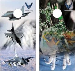 Air Force Cornhole Wraps - Set Of 2