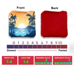 River Palms Professional Cornhole Bags - Set Of 8 11 River Palms Professional Cornhole Bags - Set Of 8 -Best Toy Shop 3 16053.1708185545