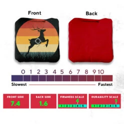 Deer In Scope Professional Cornhole Bags - Set Of 8 -Best Toy Shop 3 24851.1707355184