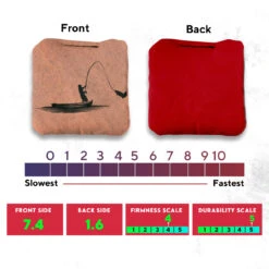 Fish On Rod Professional Cornhole Bags - Set Of 8 -Best Toy Shop 3 33145.1707355351