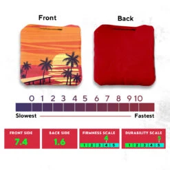 Blue Red Beach Professional Cornhole Bags - Set Of 8 11 Blue Red Beach Professional Cornhole Bags - Set Of 8 -Best Toy Shop 3 48880.1708185845