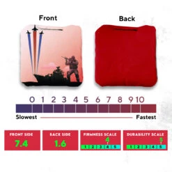 Battleship Soldier Professional Cornhole Bags - Set Of 8 11 Battleship Soldier Professional Cornhole Bags - Set Of 8 -Best Toy Shop 3 55730.1707376288