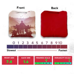 Red Blue Squad Professional Cornhole Bags - Set Of 8 -Best Toy Shop 3 65293.1707376433