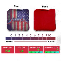 Merica Professional Cornhole Bags - Set Of 8 -Best Toy Shop 3 73861.1707441894