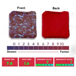 Green Purple Tech Fusion Professional Cornhole Bags - Set Of 8 11 Green Purple Tech Fusion Professional Cornhole Bags - Set Of 8 -Best Toy Shop 3 89769.1708051280