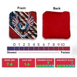 Flying Eagle Professional Cornhole Bags - Set Of 8 -Best Toy Shop 3 96979.1706813635