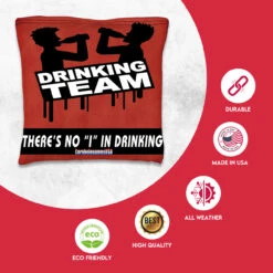 Drinking Team Tournament Cornhole Bags - Set Of 8 -Best Toy Shop 4 49777.1708461402