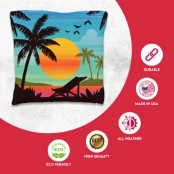 Green Blue Beach Tournament Cornhole Bags - Set Of 8 9 Green Blue Beach Tournament Cornhole Bags - Set Of 8 -Best Toy Shop 4 59386.1708652703