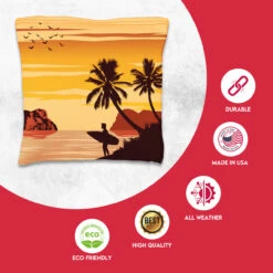 Orange Purple Beach Tournament Cornhole Bags - Set Of 8 -Best Toy Shop 4 74121.1708652973