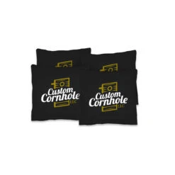 Custom Cornhole Bags - Set Of 4 -Best Toy Shop 4custombags black ccc 49757.1697138790