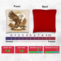 Blue Gold Eagle Tournament Cornhole Bags - Set Of 8 -Best Toy Shop 5 04300.1708461536