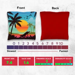 Green Blue Beach Tournament Cornhole Bags - Set Of 8 11 Green Blue Beach Tournament Cornhole Bags - Set Of 8 -Best Toy Shop 5 38418.1708652696