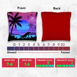 Colorful Beach Tournament Cornhole Bags - Set Of 8 -Best Toy Shop 5 41497.1708652242