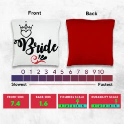 Bride Groom Tournament Cornhole Bags - Set Of 8 -Best Toy Shop 5 49339.1708225492