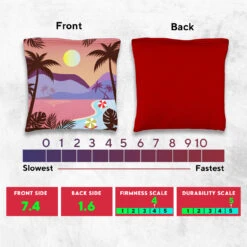 Green Purple Beach Tournament Cornhole Bags - Set Of 8 11 Green Purple Beach Tournament Cornhole Bags - Set Of 8 -Best Toy Shop 5 61596.1708652832