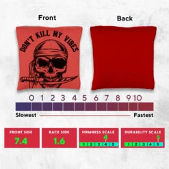 Don't Kill My Vibes Tournament Cornhole Bags - Set Of 8 11 Don't Kill My Vibes Tournament Cornhole Bags - Set Of 8 -Best Toy Shop 5 68796.1708461827