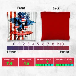 USA Eagle Flag Tournament Cornhole Bags - Set Of 8 -Best Toy Shop 5 85145.1708225595