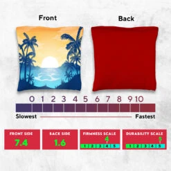 River Palms Tournament Cornhole Bags - Set Of 8 11 River Palms Tournament Cornhole Bags - Set Of 8 -Best Toy Shop 5 86056.1708652391