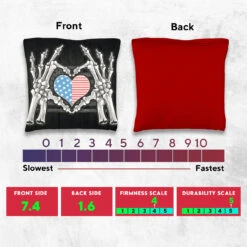Bone Hand Heart Flag Tournament Cornhole Bags - Set Of 8 11 Bone Hand Heart Flag Tournament Cornhole Bags - Set Of 8 -Best Toy Shop 5 87714.1708292965