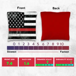 Red Blue Lines Tournament Cornhole Bags - Set Of 8 11 Red Blue Lines Tournament Cornhole Bags - Set Of 8 -Best Toy Shop 5 91271.1708563928