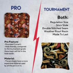 Cowboy Boots Professional Cornhole Bags - Set Of 8 -Best Toy Shop 6 08371.1707007796