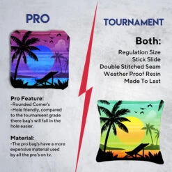 Colorful Beach Tournament Cornhole Bags - Set Of 8 -Best Toy Shop 6 11175.1708652244