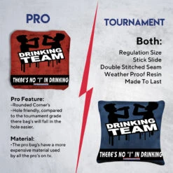 Drinking Team Tournament Cornhole Bags - Set Of 8 -Best Toy Shop 6 18699.1708461399