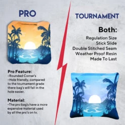 River Palms Professional Cornhole Bags - Set Of 8 13 River Palms Professional Cornhole Bags - Set Of 8 -Best Toy Shop 6 18822.1708185549