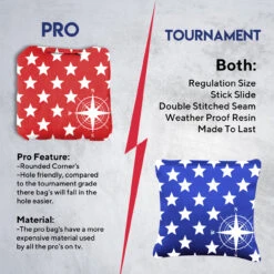 Compass Star Professional Cornhole Bags - Set Of 8 13 Compass Star Professional Cornhole Bags - Set Of 8 -Best Toy Shop 6 18881.1707196287