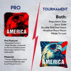 Eagle Shades Tournament Cornhole Bags - Set Of 8 13 Eagle Shades Tournament Cornhole Bags - Set Of 8 -Best Toy Shop 6 46287.1708223965