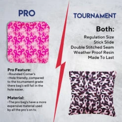 Breast Cancer Professional Cornhole Bags - Set Of 8 13 Breast Cancer Professional Cornhole Bags - Set Of 8 -Best Toy Shop 6 47492.1707007352