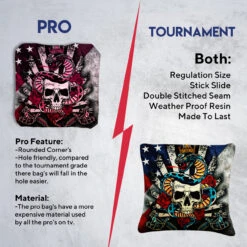 King Cobra Tournament Cornhole Bags - Set Of 8 -Best Toy Shop 6 49502.1708223708