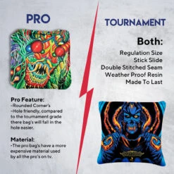 Colorful Skull Professional Cornhole Bags - Set Of 8 13 Colorful Skull Professional Cornhole Bags - Set Of 8 -Best Toy Shop 6 65522.1707441592