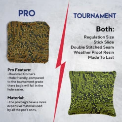 Green Orange Tech Tournament Cornhole Bags - Set Of 8 13 Green Orange Tech Tournament Cornhole Bags - Set Of 8 -Best Toy Shop 6 66985.1708643999